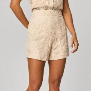 Conjunto Rendado Floral